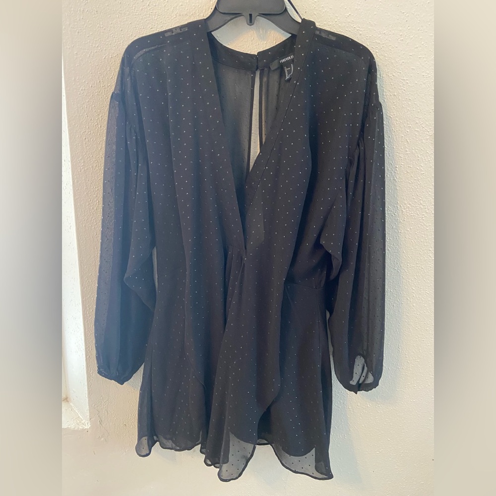 Black Forever 21 Romper